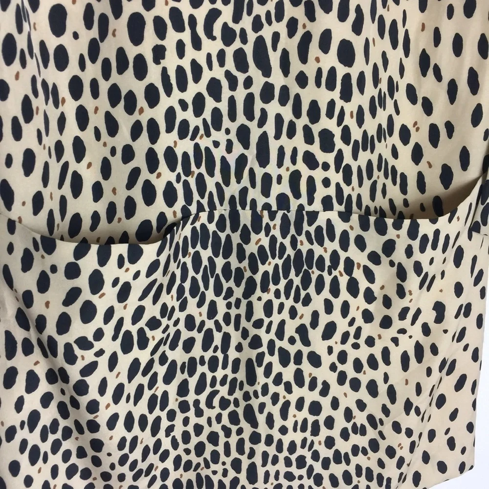 J. Crew Jules Dress in Wildcat Leopard Print